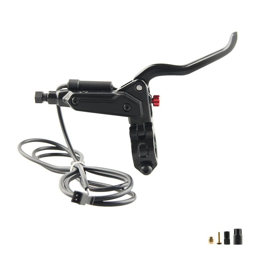 Aluminum Alloy Brake Lever for Electric Vehicle Scooter Hydraulic System 7/8 Inch Clamp Diameter No Mixed Oil Use