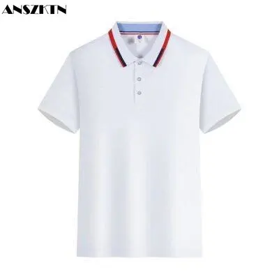 ANSZKTN Group purchase couples summer new casual men's trend burst manufacturers direct POLO short T