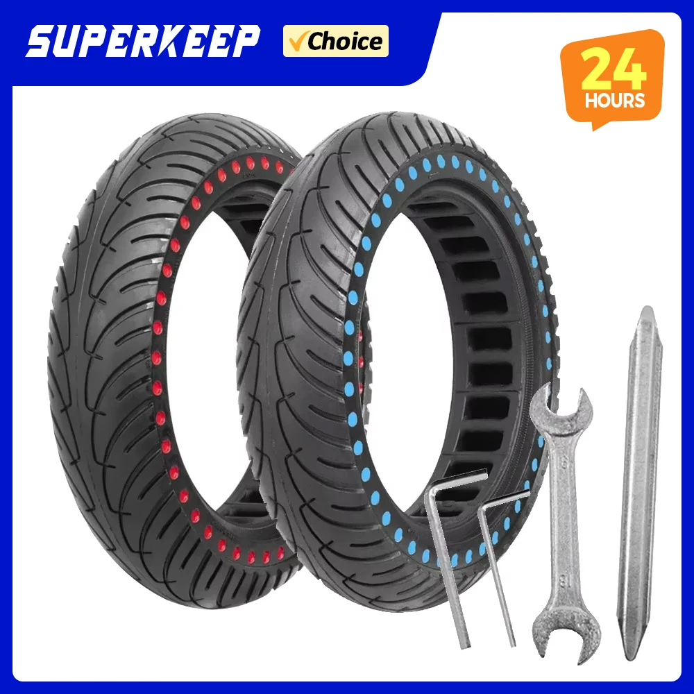 Scooter elétrico amortecimento borracha, amortecedor, Honeycomb substituição roda, pneu sólido para Xiaomi M365 1S Pro, 8.5 ", 8.5"