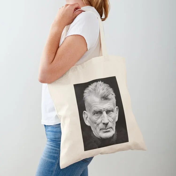 Samuel Beckett Tote Bag canvas tote bag Shopping bags personalized tote bag bags for women