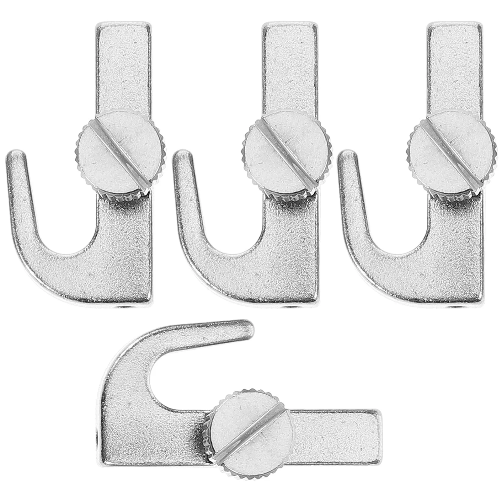 4 Pcs Trouser Hook Hangers Drywall Picture Door Hooks Rail Clothes Hanging Rack Heavy Duty Photo Frame for up