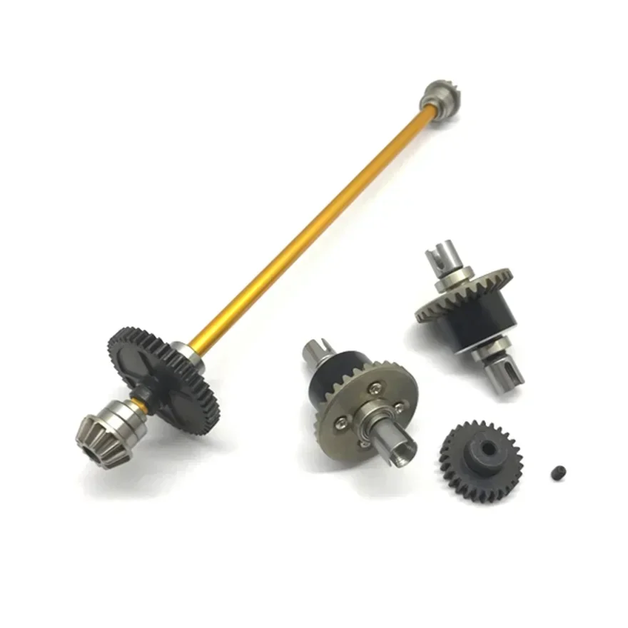 

Wltoys 144001 parts Spare Parts Metal Differential Central Drive Shaft Reduction Gear Motor Gear for WLtoys 144001 1/14 RC Car