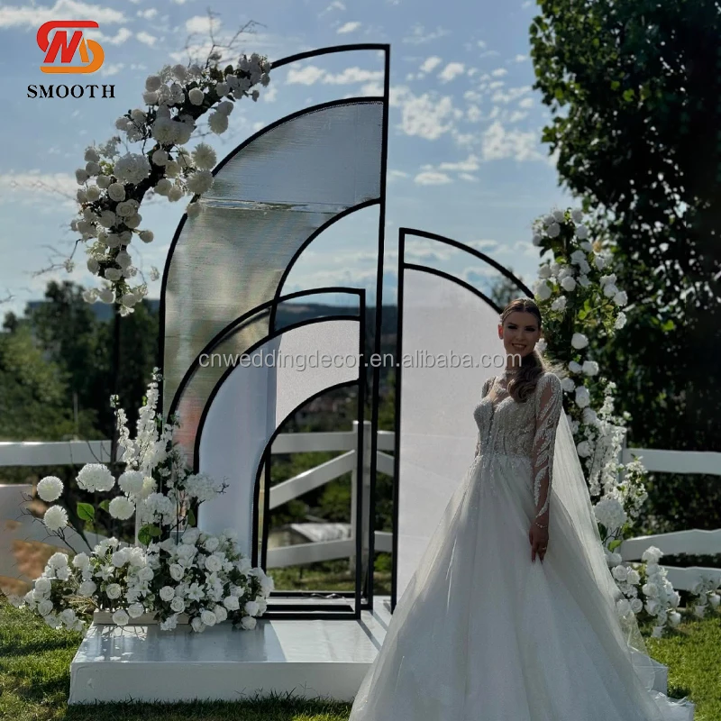 Customization.SMOOTH Welcome Sign LED Bubble Screen Water Curtain Clear Running Water Waterfall Backdrop Wall