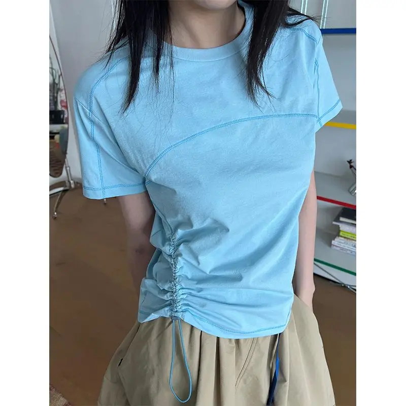 Short Sleeve T-Shirt Summer Running Sports Casual Suck 2026 New