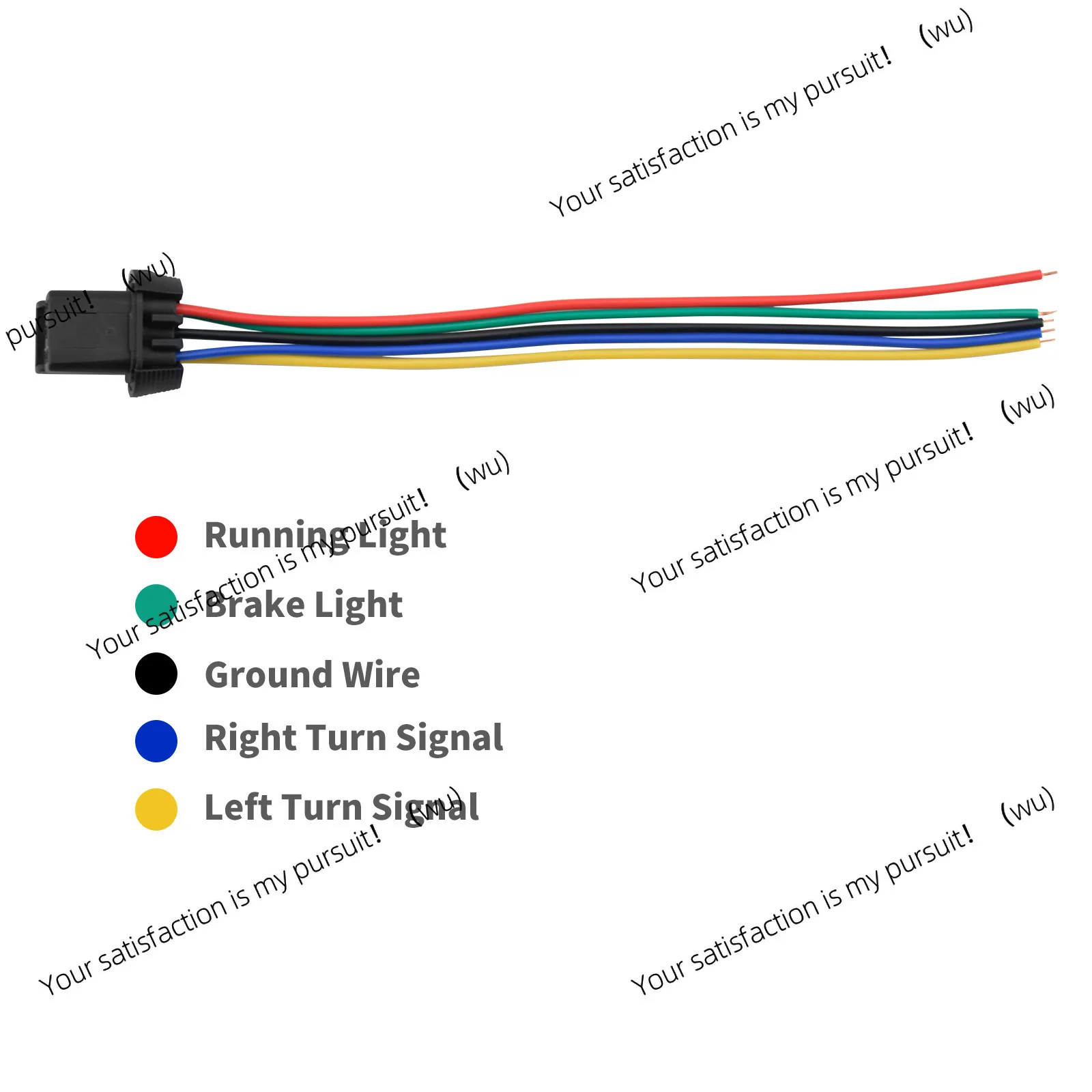 

Motorcycle accessories are suitable for Harley wagon big glide modified LED trunk light turn signal light
