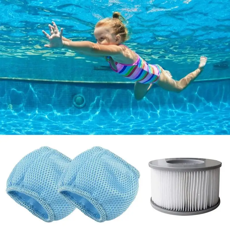 1pc/2pcs Mspa Vasche idromassaggio Piscina Filtri Cartuccia E Filtro Rete protettiva Copertura a rete Filtro Piscina Spa Accessori