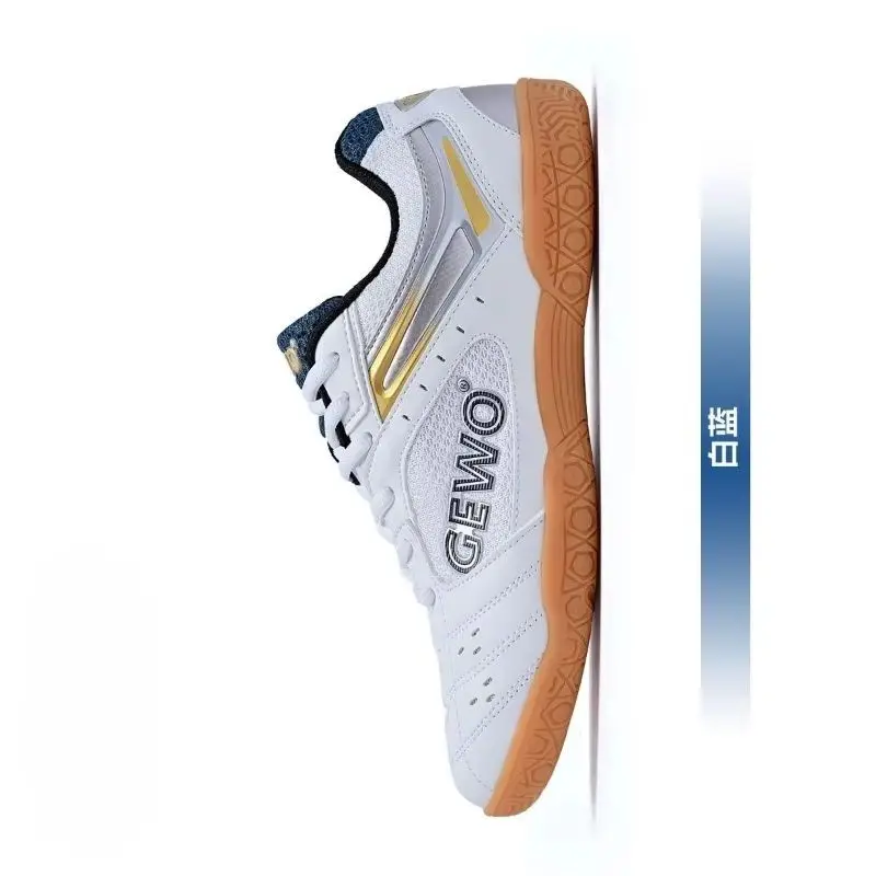 

2026 Original Brand Unisex Professional Table Tennis Shoe Comfortable Anti-Slip Badminton Gym Shoe Designer Indoor Court Shoe