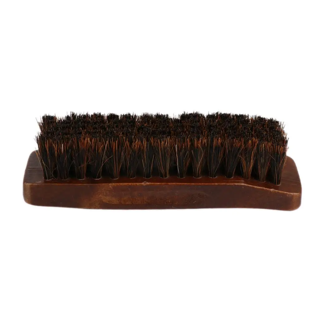 Cleaning Brush Kit Soft Horse Hair Shoe Brush Cleaner Accessory for Leather Shoe Polishes Maintenance Cleaning Brush Kit Soft Horse Hair Shoe Brush Cleaner Accessory for Leather Shoe Polishes Maintenance