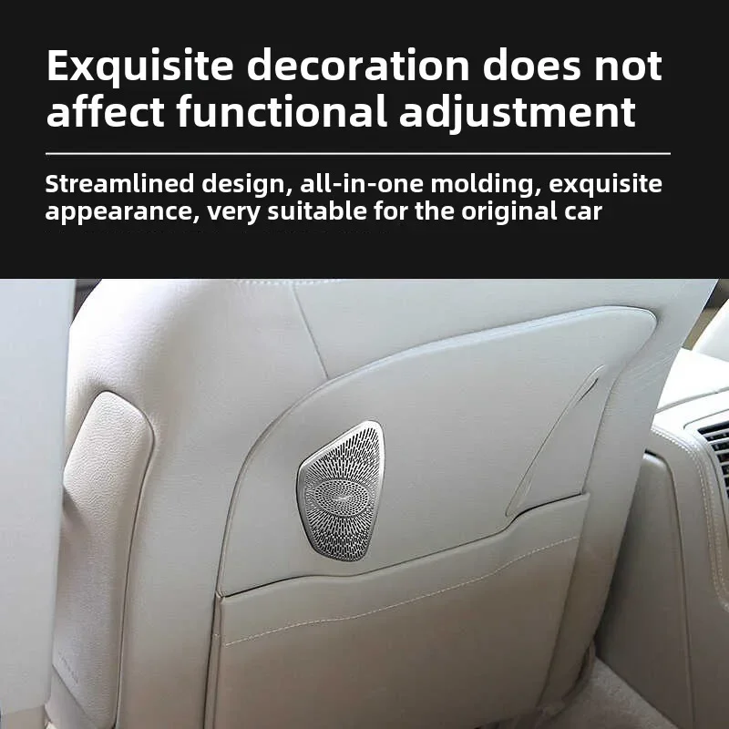 

Interior Stickers Seat back horn trim cover for Mercedes-Benz W218 CLS W212 E-Class interior modification