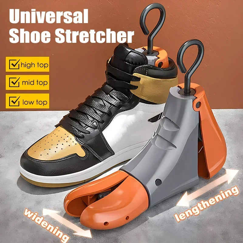 Repacego 1 Piece Shoe Stretcher Shoe Trees Universal Unisex Women Men Adjustable Length Width high low top shoes Extender Keeper