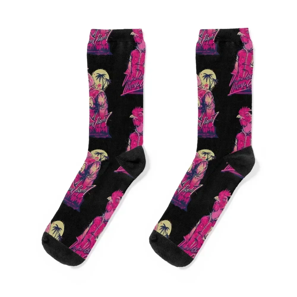 

Hotline Miami - Richard Socks designer brand ankle Heating sock sport Mens Socks Women's