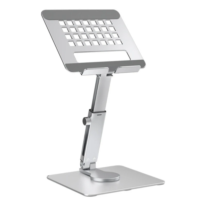 360 دوار ألومنيوم ألومنيوم أقراص قابلة للطي للهاتف للاستخدام المكتبي