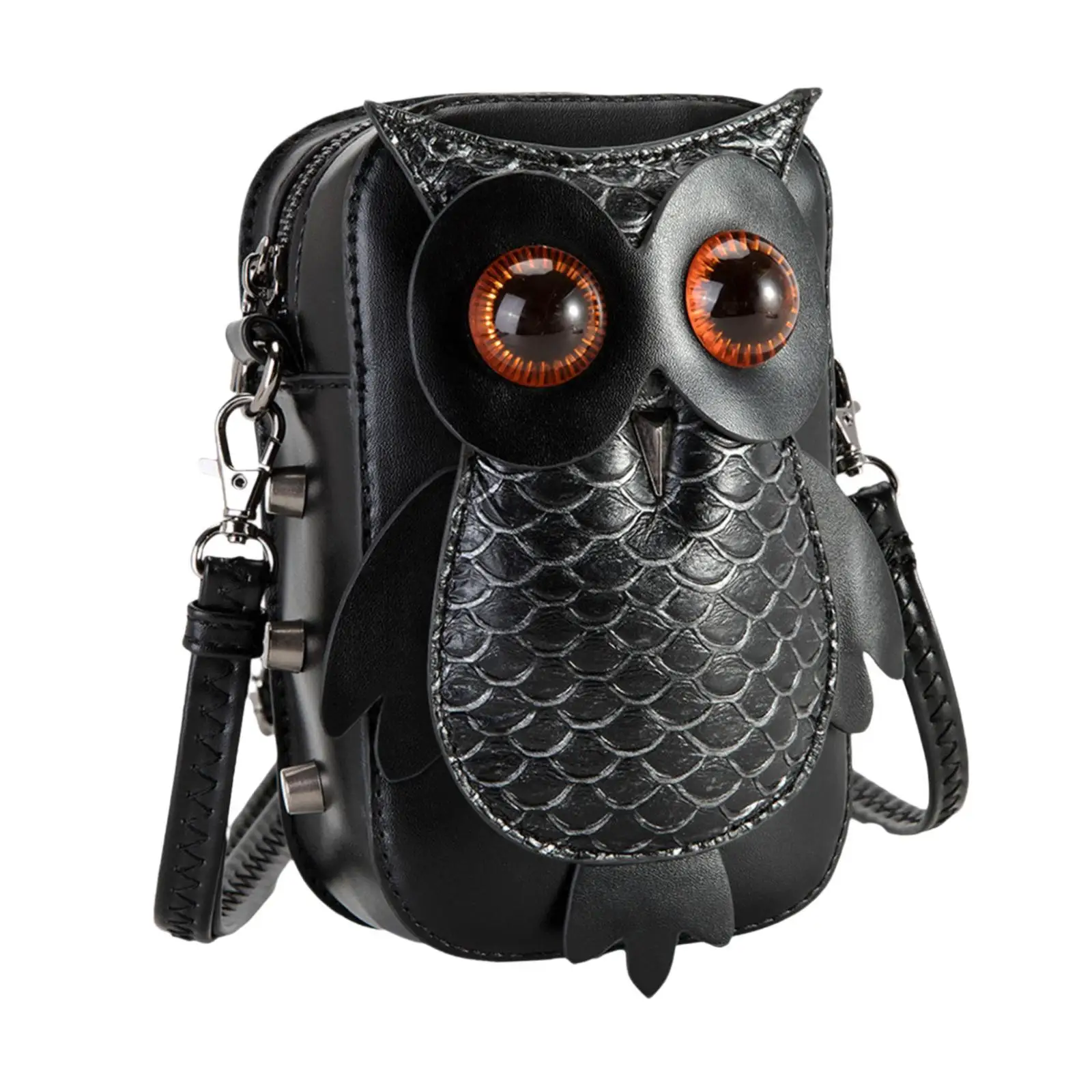 

Steampunk Owl Crossbody Bag Handbag Costume Decoration Halloween Gothic Punk