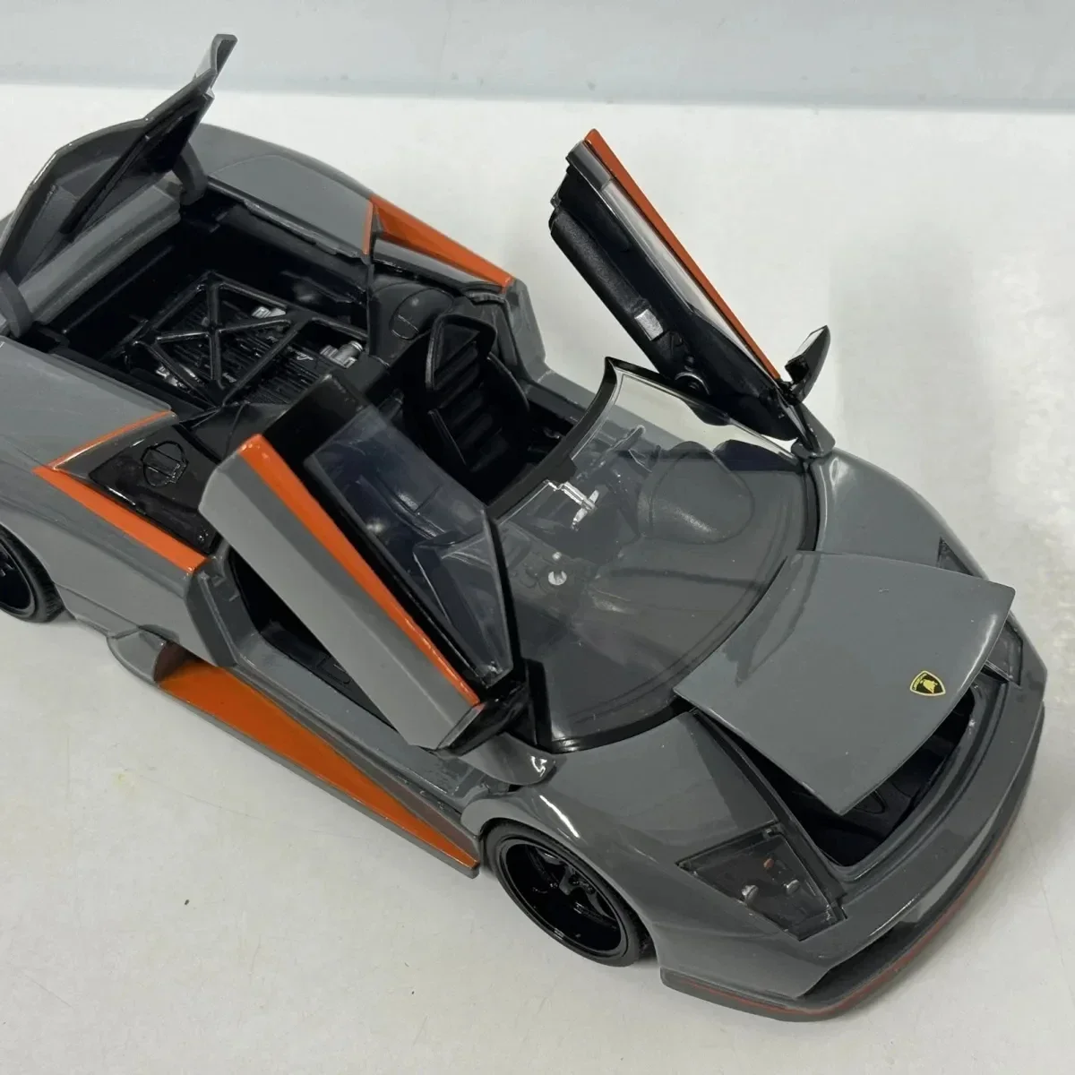 1:24 Lamborghini Murcielago Roadster wysoka symulacja aluminiowy Model samochodu kolekcjonerska zabawka prezent pamiątka ozdoba