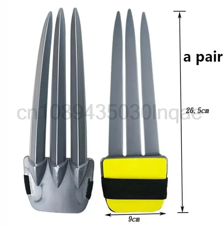 Wolverine Claws Cosplay Prop Claws for Kids Wolverine Claws Action Figure Model Toys Birthday Present For Children