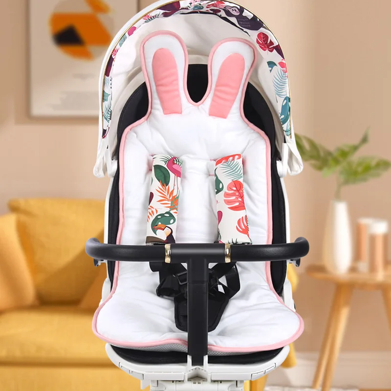 Slipping baby god cushion baby car cushion pram cotton cushion autumn  winter baby safety seat warm cushion four seasons