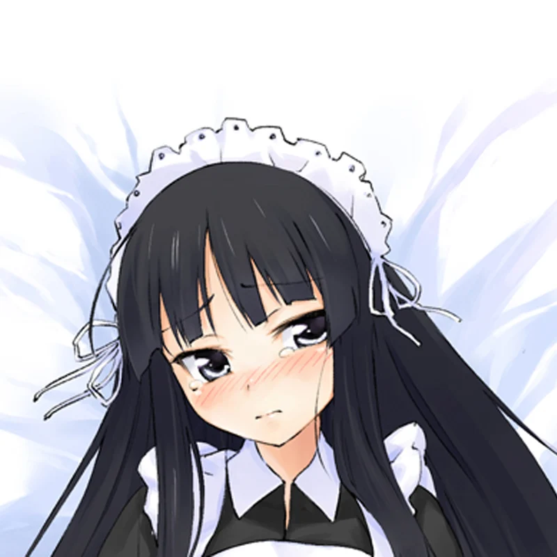 

Dakimakura Anime Mio Akiyama Pillow Case Double-sided Print Of Life-size Body Pillowcase Gifts Cushion Cover
