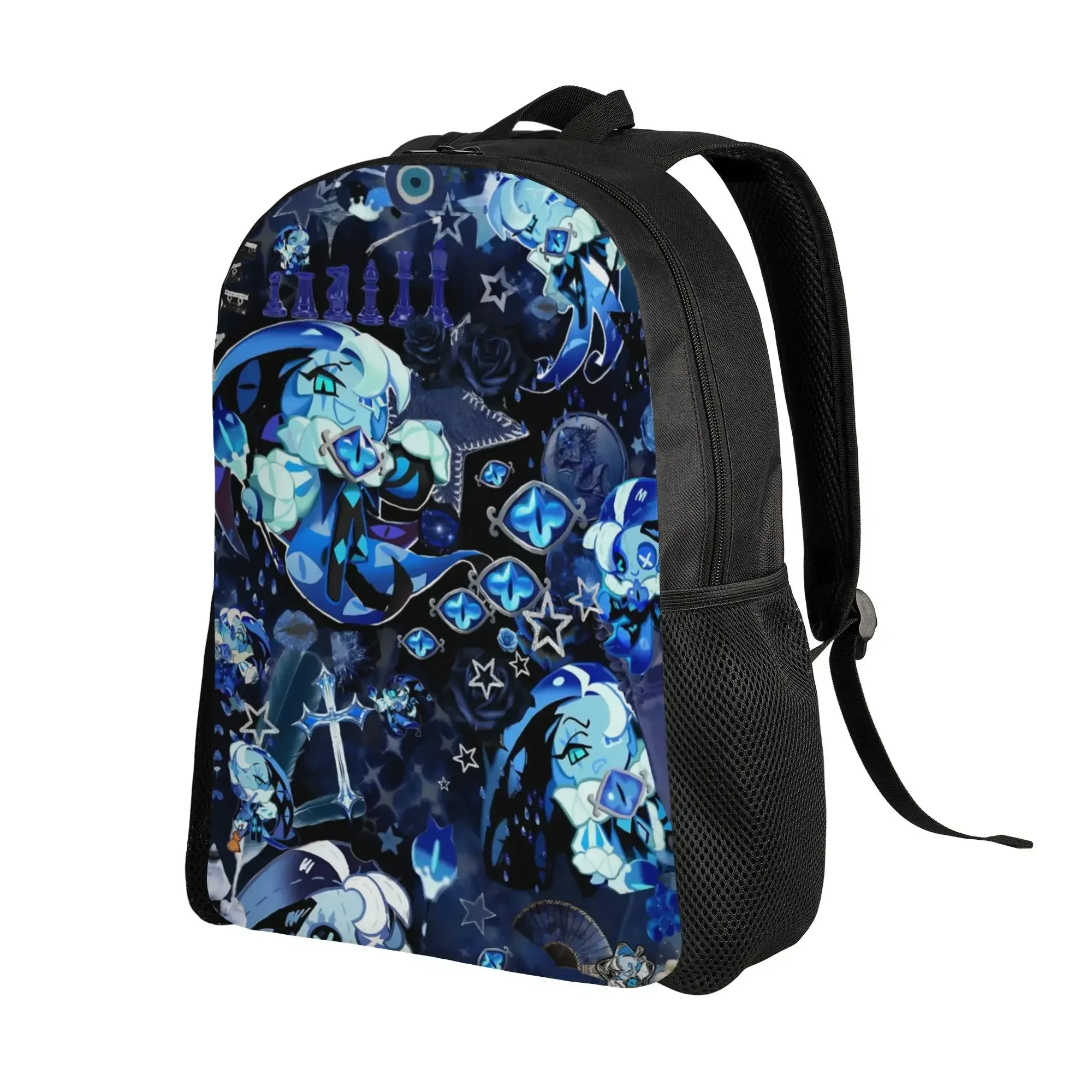 Custom Bag Anime Shadow Milk Cookie Run Kingdom Backpack Fashion High School Work Daypack CRK Cartoon Game College Shoulder Bag