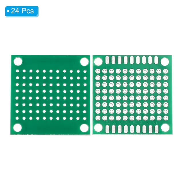 Board Prototype Board Green 3x3cm Double Sided Circuit Boards For DIY Soldering Project 5 Board Prototype Board Green 3x3cm Double Sided Circuit Boards For DIY Soldering Project 5