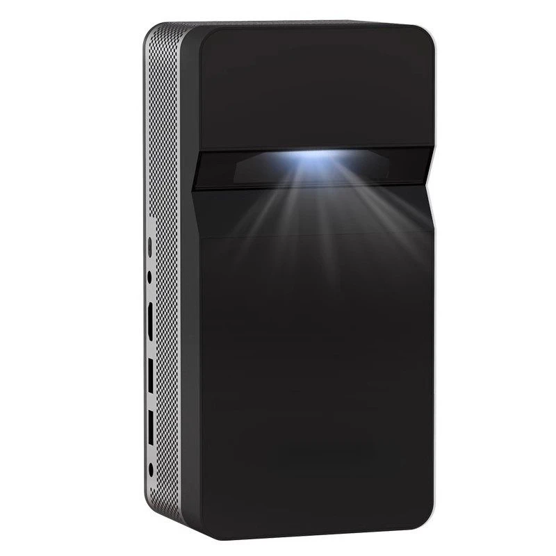 Ultra Short Throw Projector - Native 1080P DLP Android Smart Projector, Full HD Home Theater with Short Focus Lens