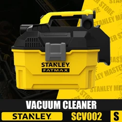 STANLEY SCV002 Vacuum Cleaner Professional Wet-Dry Vacuums Power Tools Rechargeable 20v 7.5L Car Home Cleaning Construction Site