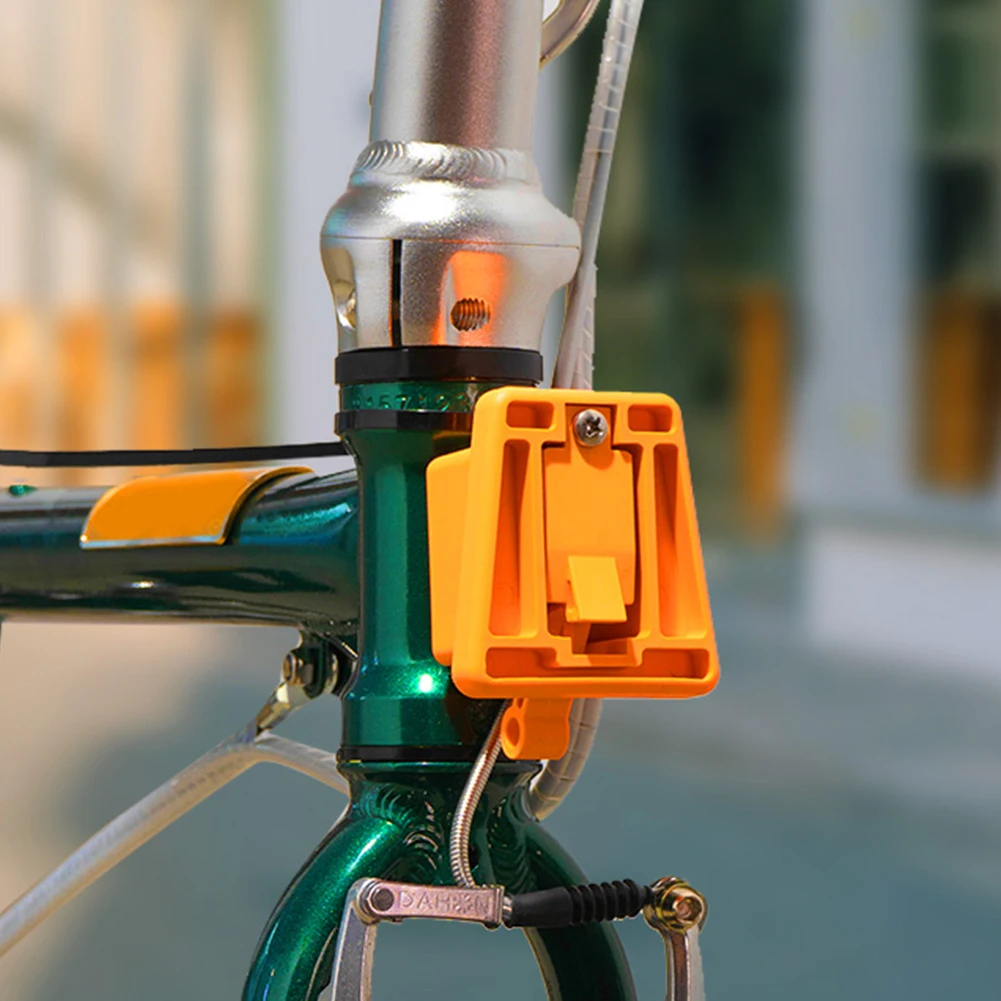 

Bike Front Carrier Adapter Block with Screw Accessories Cycling Front Carrier Block Mount for Brompton Folding Bike