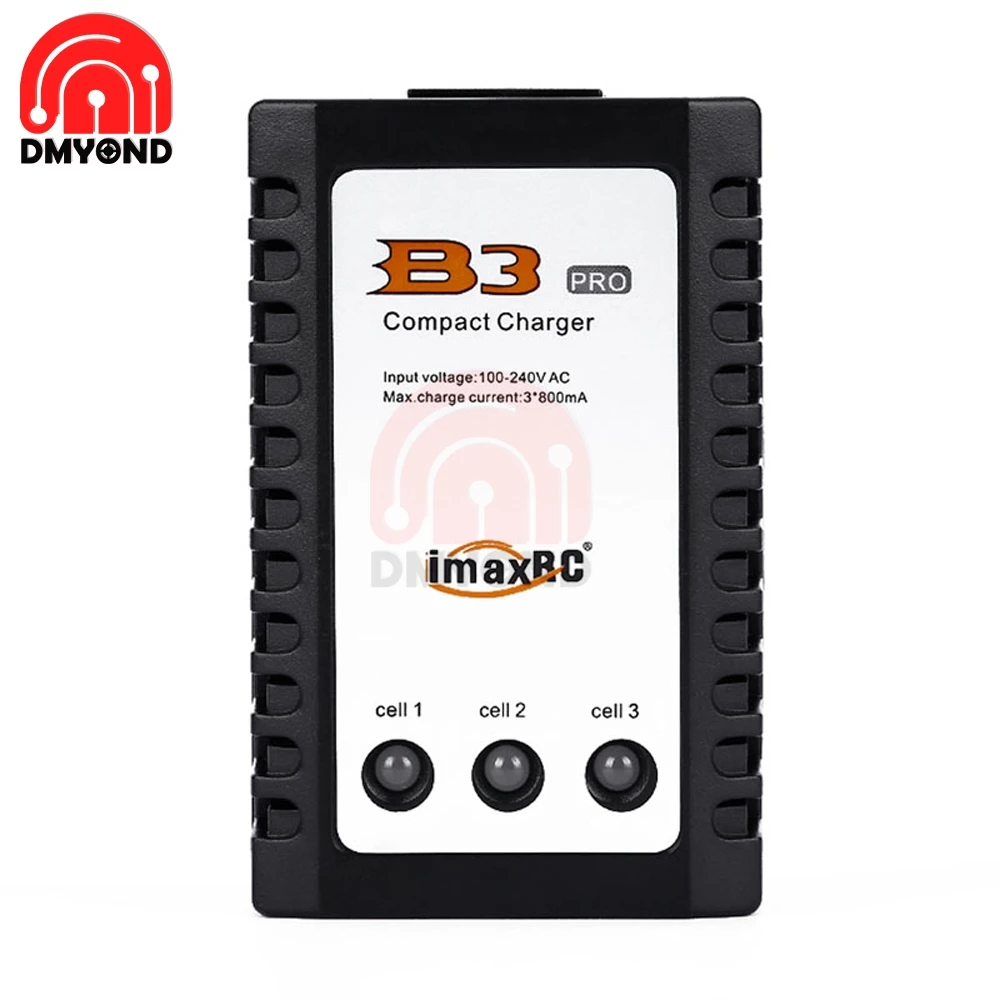 Imagem -04 - Carregador de Bateria Emax Carregador de Bateria Balanceado Lipo para Helicóptero rc Ac100v240v ue e Eua Plug Imaxrc Imax b3 Pro Compact 2s 3s