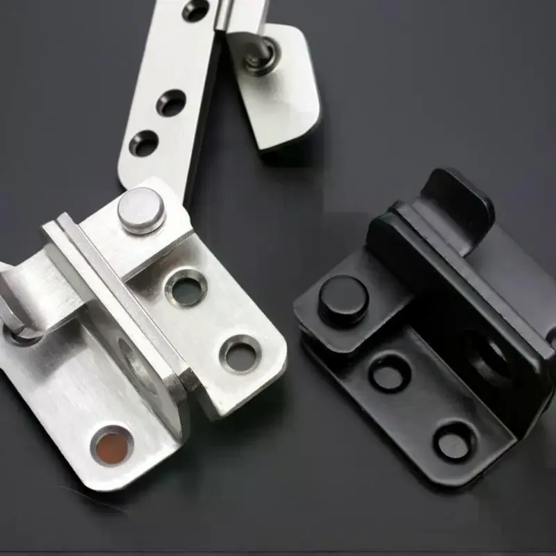 New Thicken Anti-theft Door Lock Buckle Stainless Steel Safety Door Latch Padlock Cabinet Hanging Bolt Home Furniture Hardware