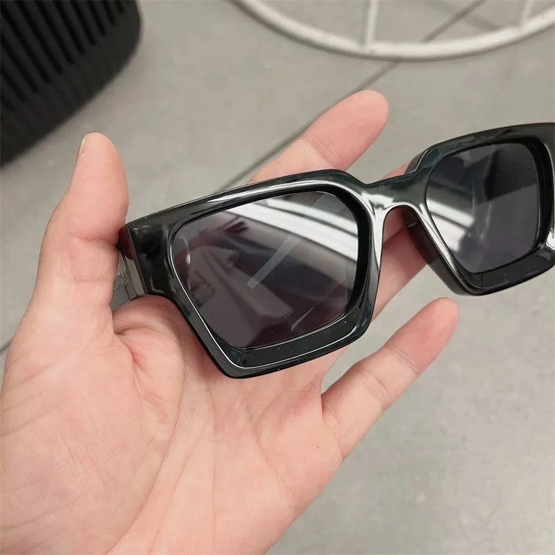 NBHD retro sunglasses for couples, high-end sunshade, anti-radiation, personalized square sunglasses for men