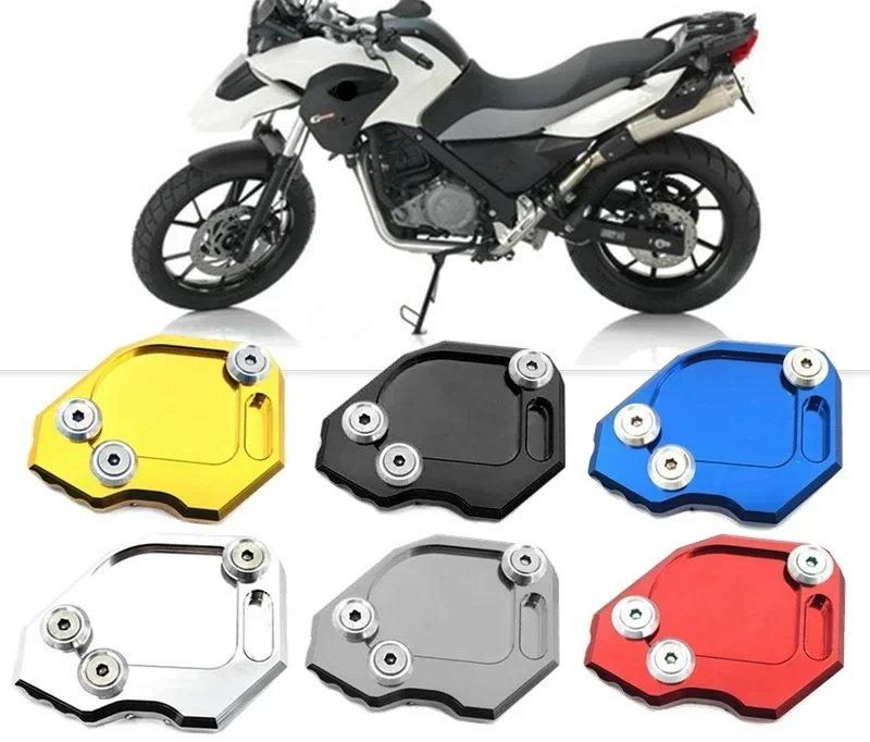

For BMW F650GS 2007-2014 Motorcycle Accessories Moto Kickstand Sidestand Stand Extension Enlarger Pad F800 GS