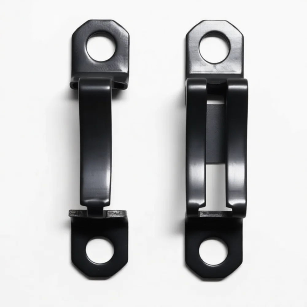 Invisible Cabinet Fastener Hidden Furniture Joint Connector Two In One Hardware For Wardrobe Assembly Sturdy Tool Black