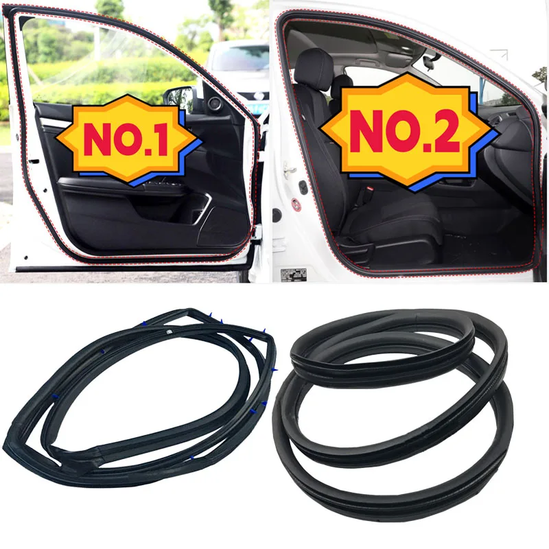 

KIMBA для Honda Fit Jazz 2005 2006 2007 2008 хэтчбек, уплотнительная лента для дверей автомобиля, уплотнительная лента для дверной рамы, водонепроницаемая уплотнительная лента