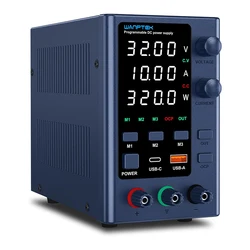 Laboratory power supply 32V 10A adjustable DC power supply with three sets of data storage With USB and Type-C fast charging