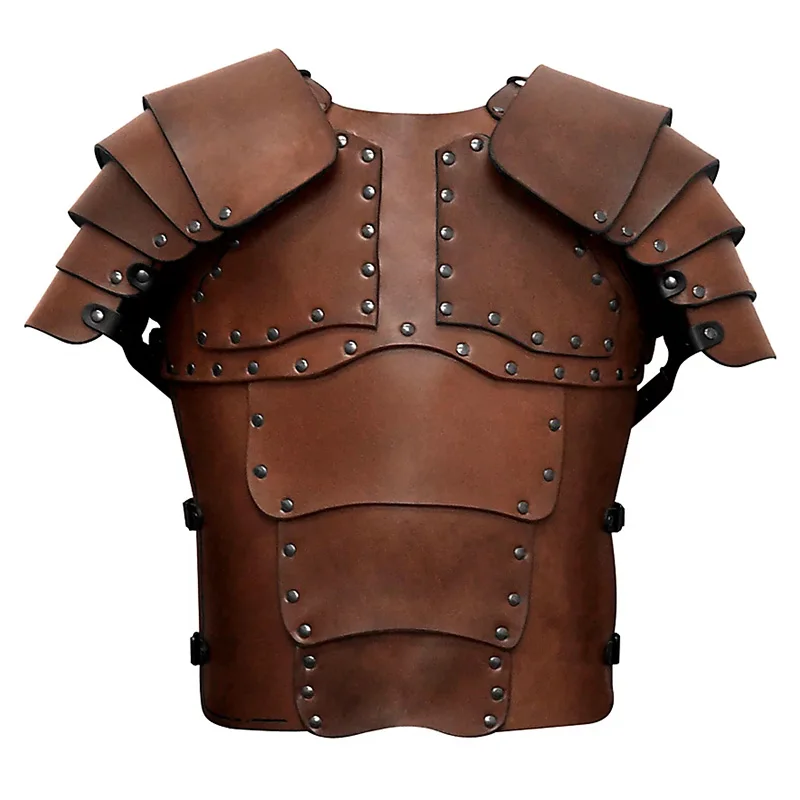 Medieval Viking Knight Pirate Body Shoulder Armor Set Roman Warrior Cosplay Costume Larp Outfit Pauldrons Steampunk Vest Armor