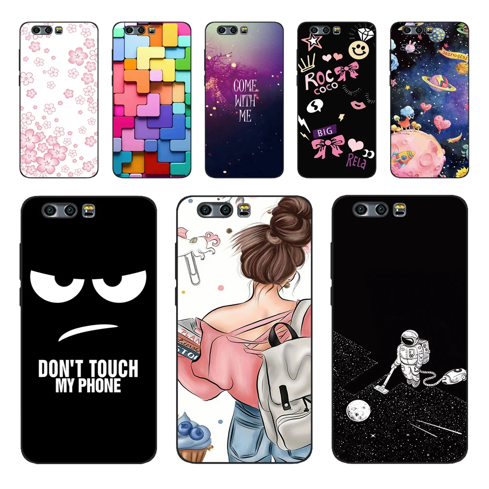 Case For Honor 9 Case Cover on Honor9 Honor 9 Phone Case For Huawei Honor 9 STF-L09 Case Silicone TPU Back Cover Bumper 5.15