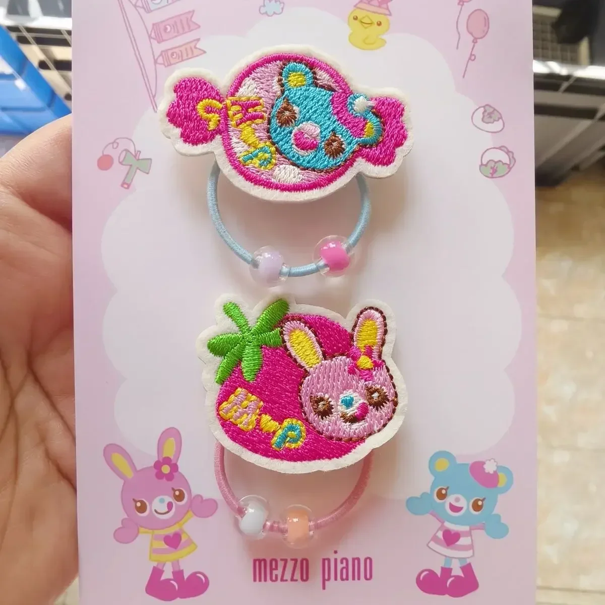 Japanese Cute Cartoon Hair Accessories Hair Fringe Hair Pins and Clips Hairbows Y2k Sweet Headwear Accesorios Para El Cabello