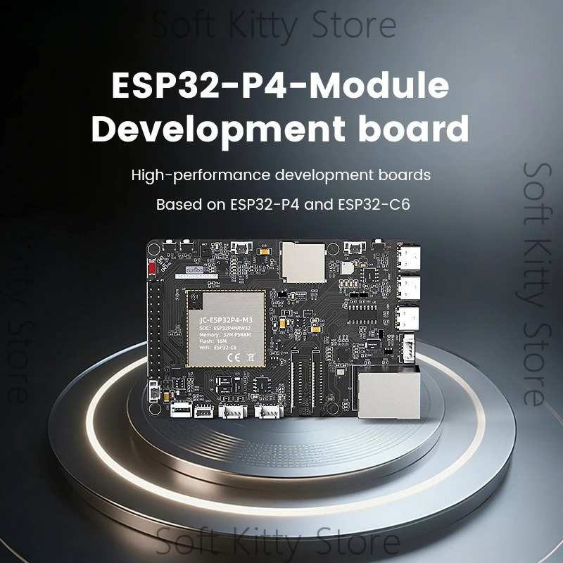 ESP32-P4-Module development board ESP32-C6 onboard DSI screen/camera/RJ45 100M network port