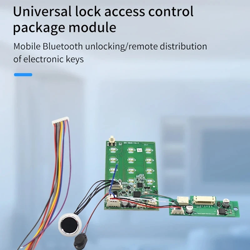 TTLOCK Access Control Switch Relay Module With Mobile Phone App NFC/ Fingerprint/Swipe IC Card/E-Keys Ways To Verify