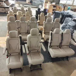 VST Wholesale Factory custom vans seats passenger Beige Black Original leather modified car seat for Mercedes Benz V260 V class