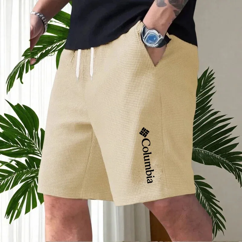 2026 New casual printed shorts fashionable and popular men's shorts breathable and comfortable spring and summer sports shorts
