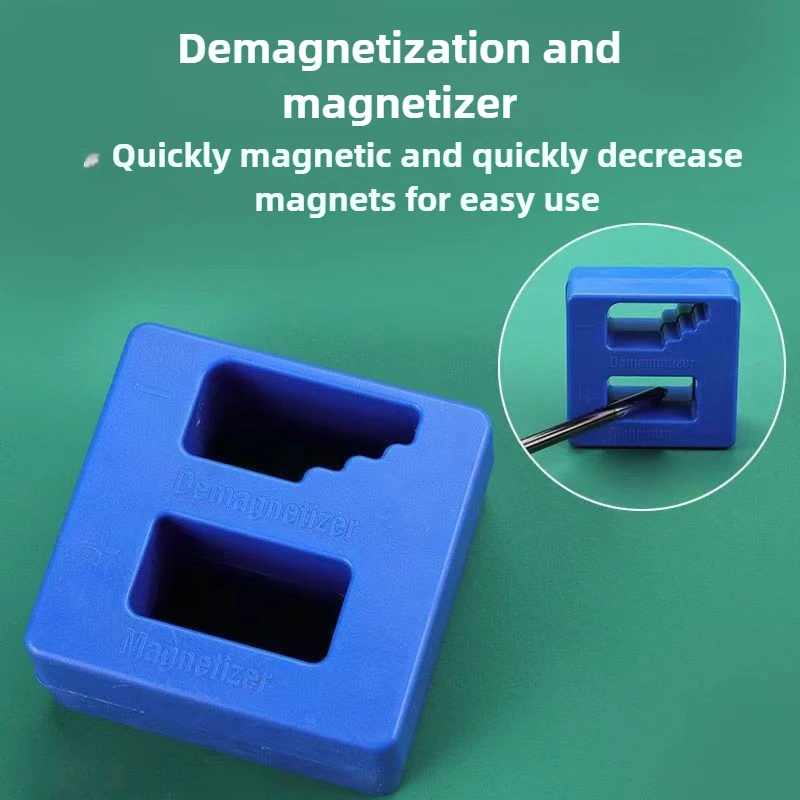 Screwdriver 2 in 1 Magnetizer Demagnetizer Professional Magnetizing Pickup Tool for Screw Driver Drill Bit Hand Tool Parts