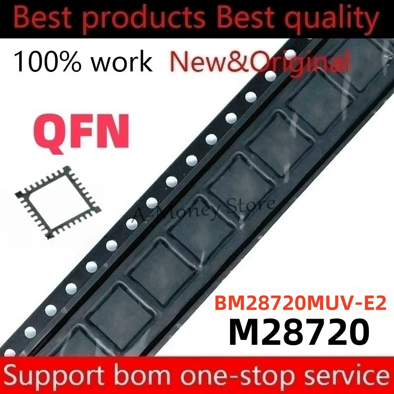 

(2-5pcs)BM28720MUV-E2 BM28720MUV M28720 QFN-32