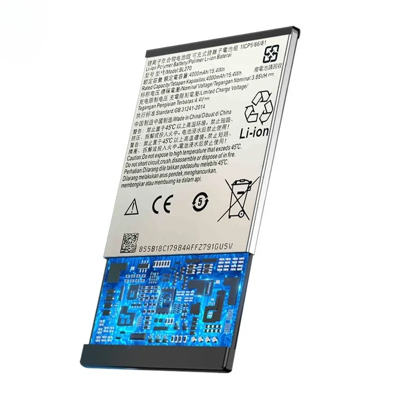 BL270  for Lenovo Vibe K6 Plus/G5 Plus K6 Note/K8 NOTE/(MOTO XT1922/BL270/G6Play/MOTO E5 XT1944) K53/K53A48/K8 Phone Battery - view 6