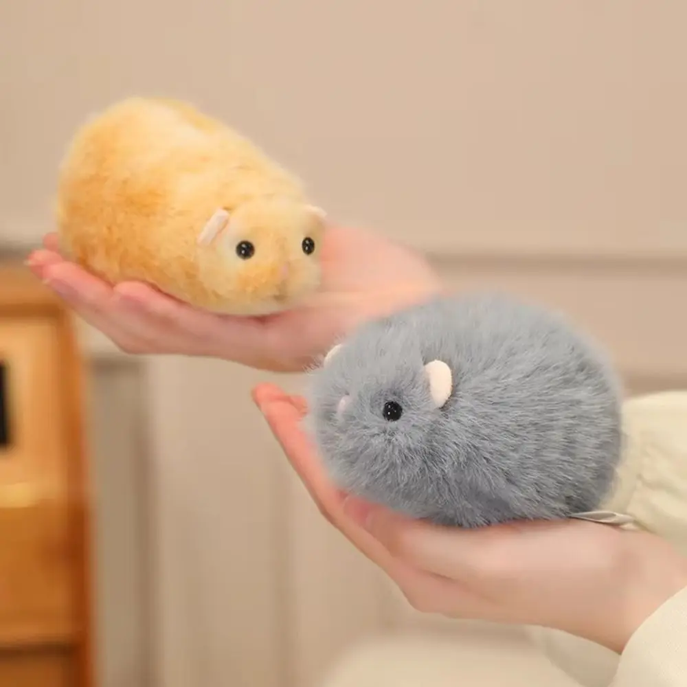 

Cartoon Golden Hamster Plush Toys Slow Rising Super Soft Mouse Plush Squeeze Toy Round Cozy Animal Figure Doll Home Decoration