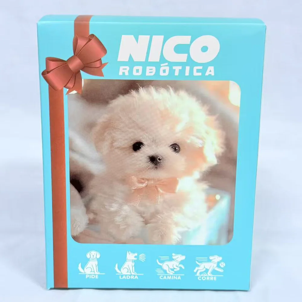 

Новая популярная интерактивная плюшевая игрушка-щенок-робот, имитирующая ходьбу, лай и махание хвостом, для детей (без батареек)