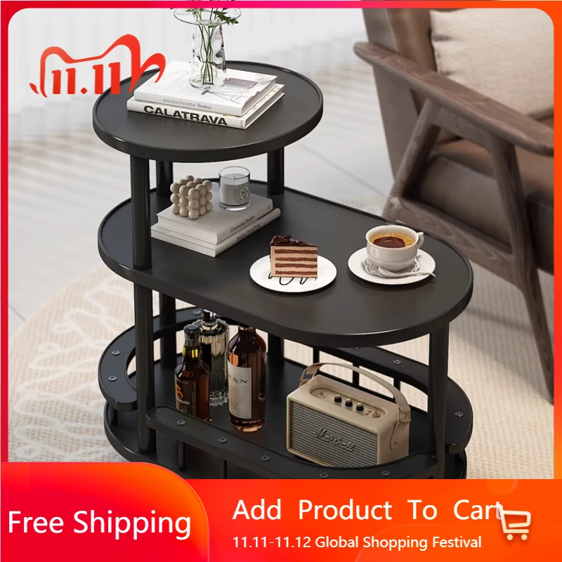 

Съемный современный журнальный столик, прозрачный дизайн, эстетический компьютер, милый приставной столик, прозрачная мебель для гостиной в китайском стиле