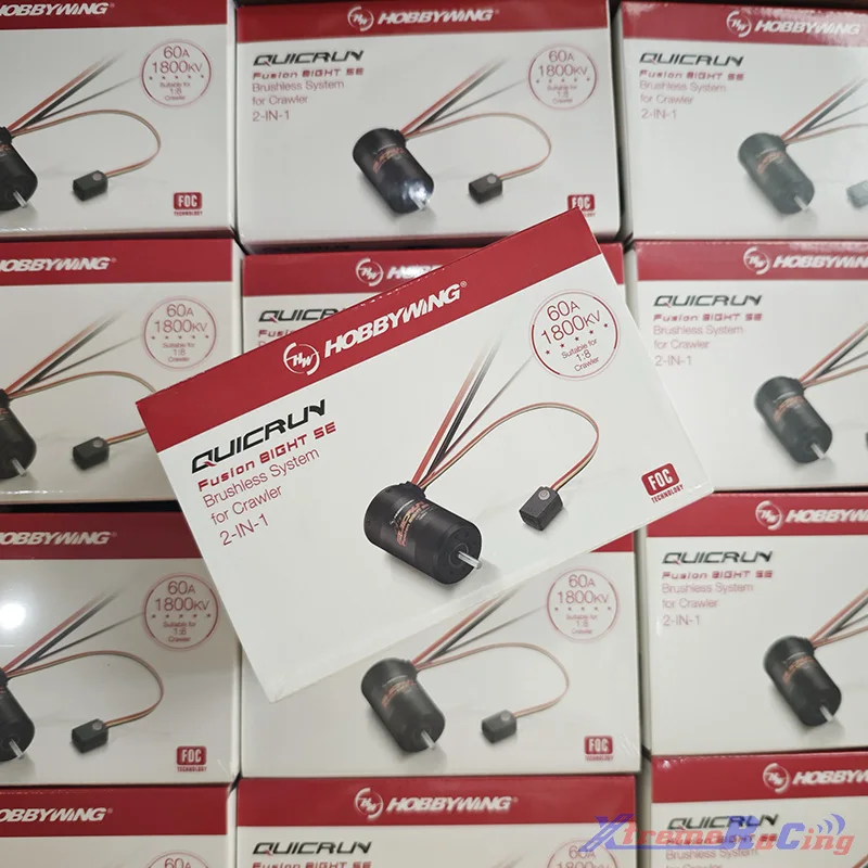

HOBBYWING QUICRUN Fusion 8IGHT SE 2-в-1 60A 1800KV бесщеточный сенсорный двигатель ESC интегрированный для 1/8 RC автомобильной гусеничной системы питания