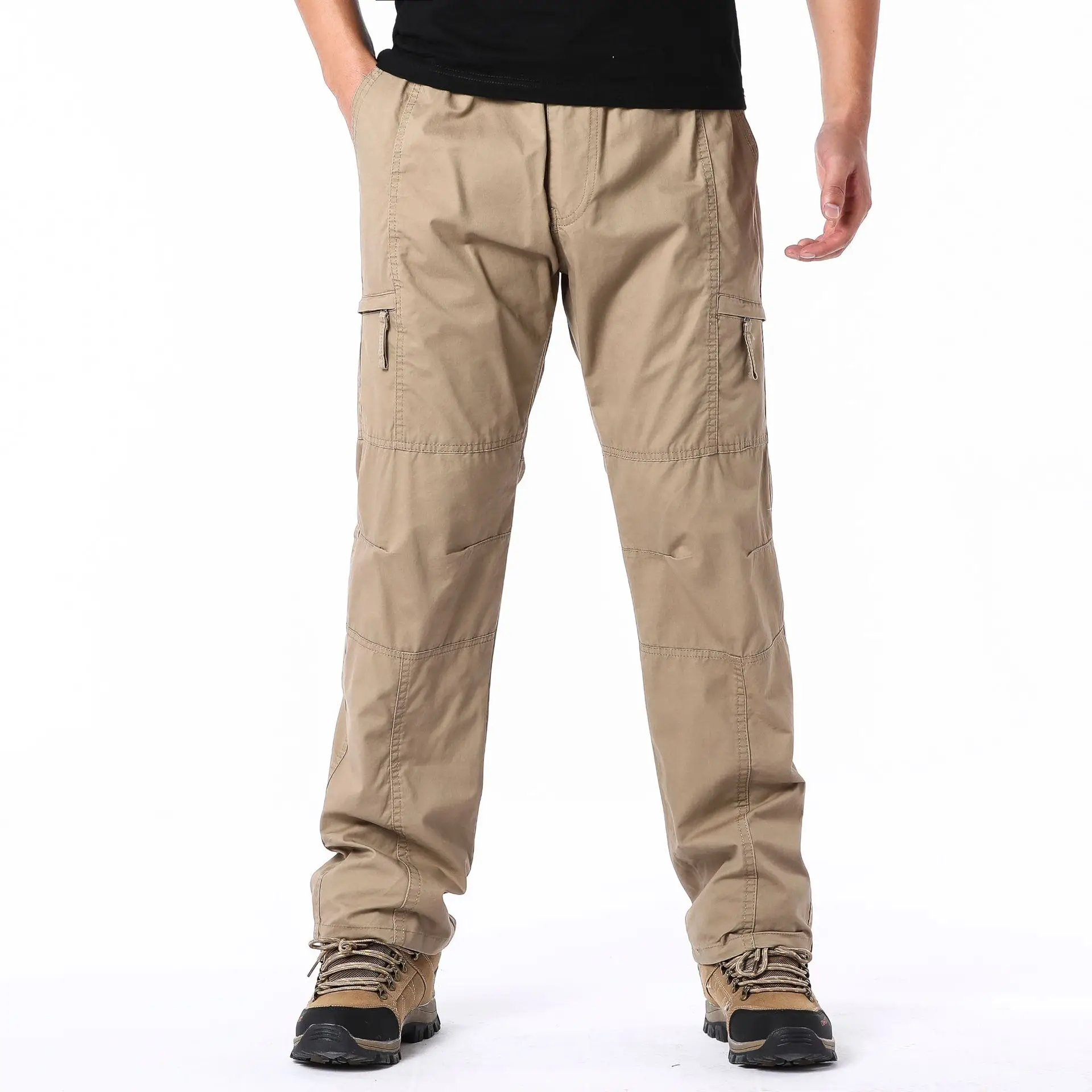 

Повседневная рабочая одежда, прямые брюки, однотонные брюки для отдыха, модные городские брюки, весенние обычные тонкие рабочие брюки против морщин