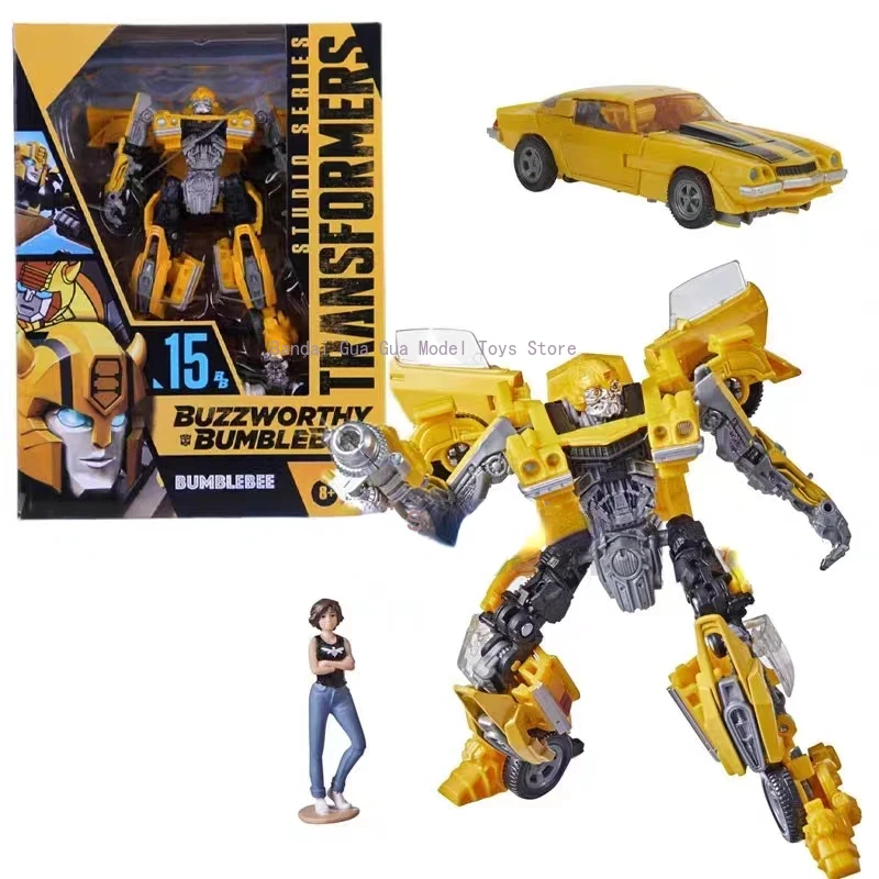 In Stock Transformation Studio Series 15 BB Series Buzzworthy Bee 15 Movie Deluxe Class 3C Action Figure Toy Collectible Gift