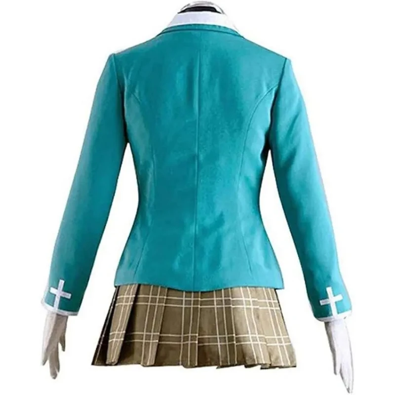 Fulujiacos Womens Costume Dress Moka Akashiya Uniform Cosplay Halloween Costume Outfit